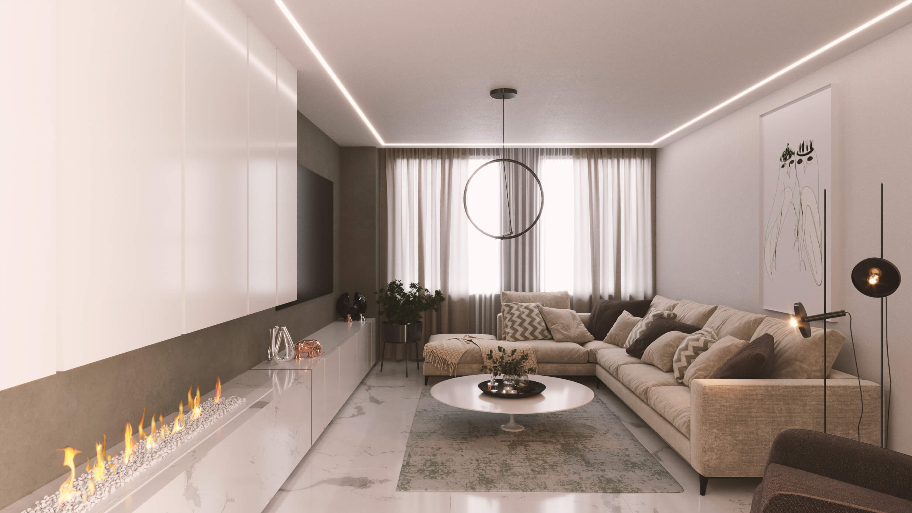 Khajeh Abdolah Apartment interior design